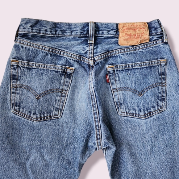 Vintage Levi's 501 Original Straight Fit Jeans - Picture 7 of 12